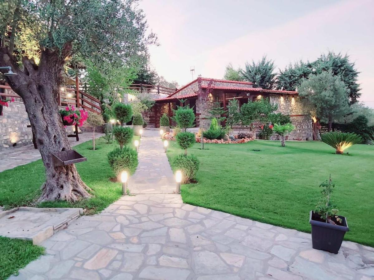 Dimitris' Villas - Villa 3 ออร์โมส ปานากีอาส ภายนอก รูปภาพ