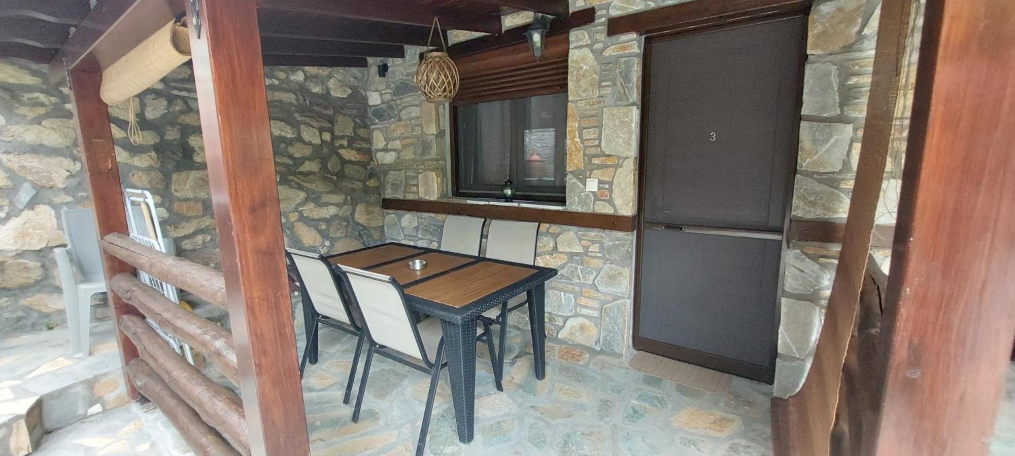 Dimitris' Villas - Villa 3 ออร์โมส ปานากีอาส ภายนอก รูปภาพ